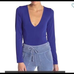 Long Sleeve Free People Bodysuit Large